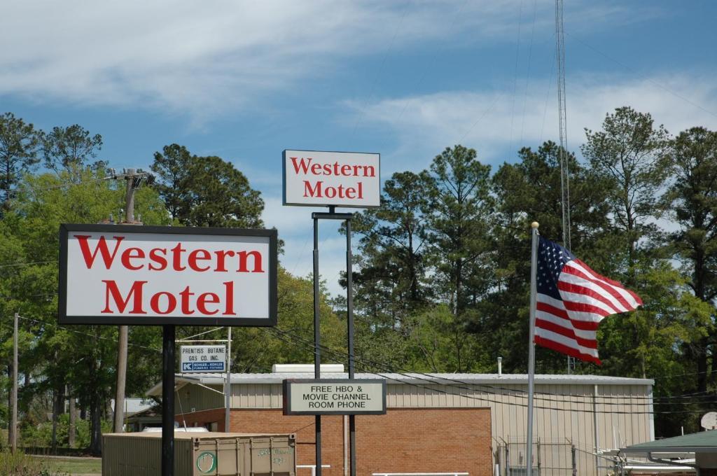 Western Motel - Prentiss Bagian luar foto