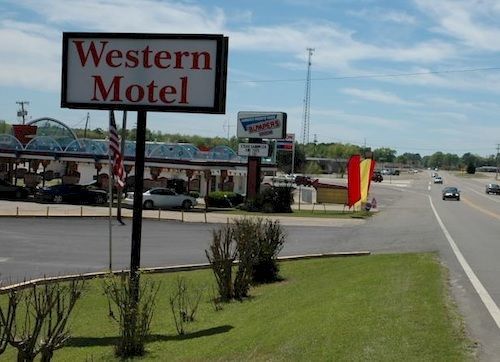 Western Motel - Prentiss Bagian luar foto